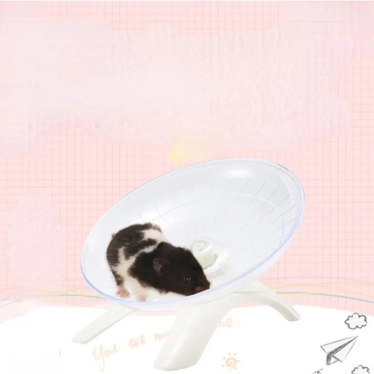 Silent Hamster Running Wheel