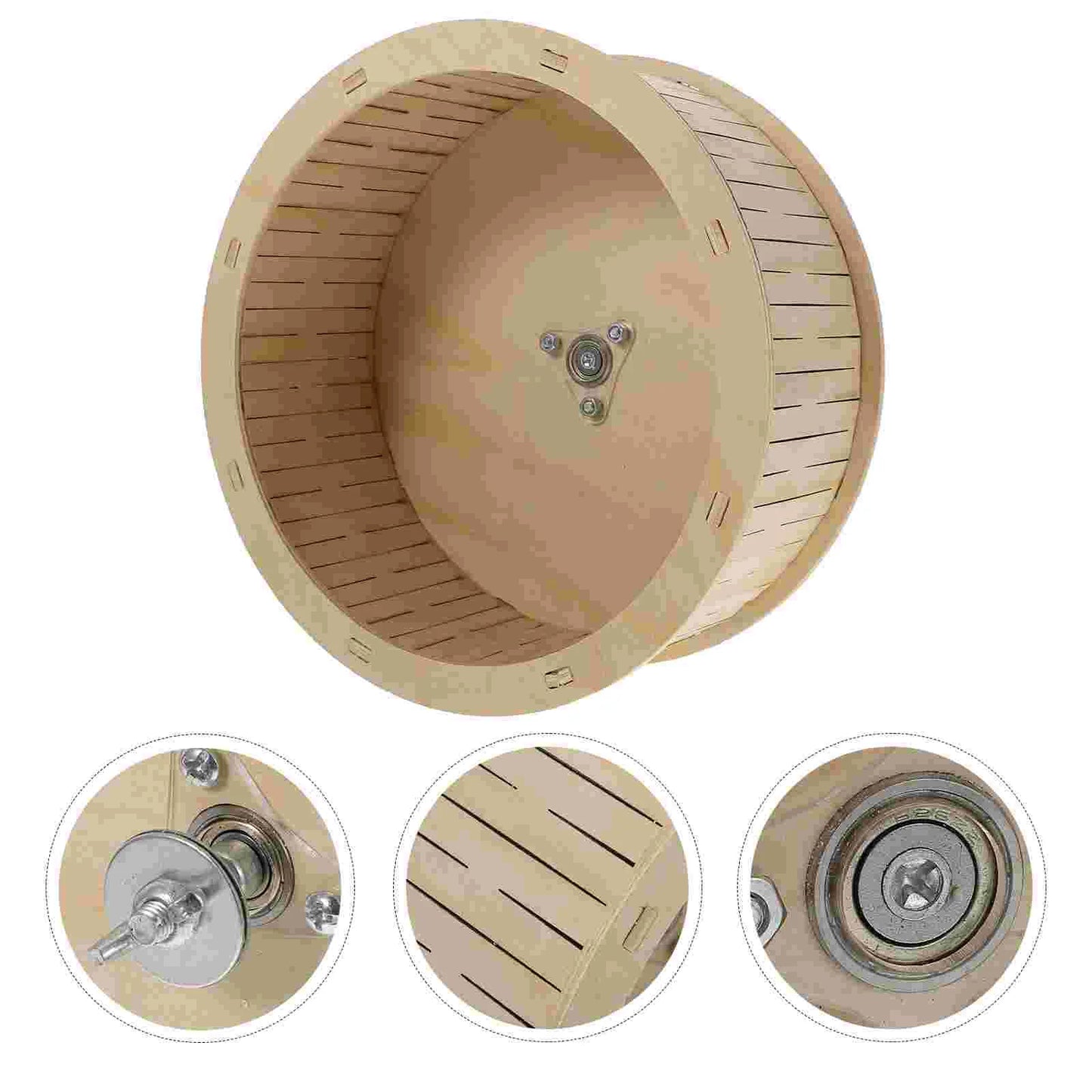 Wooden Hamster Exercise Wheel