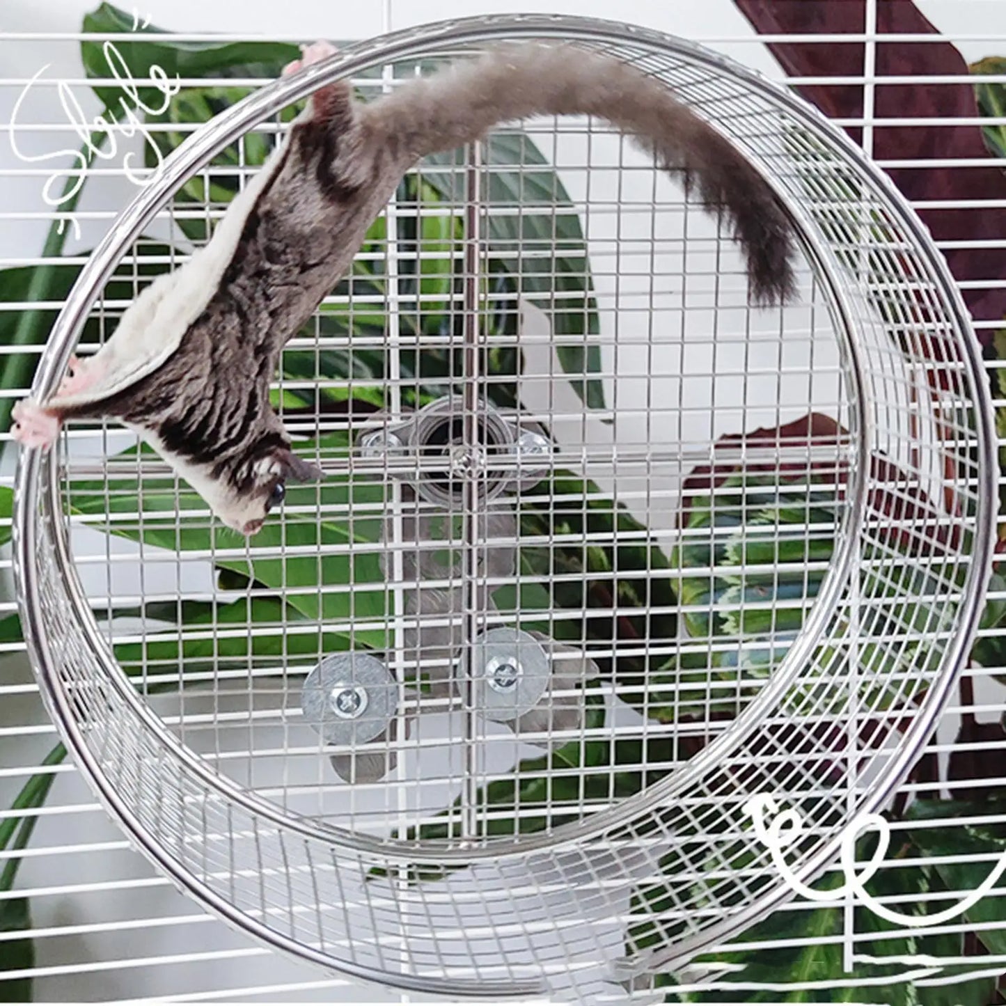 Metal Hamster Exercise Wheel